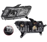 ST-551-11L5L - Фара левая (SAT) Renault Logan 2 (2013-2018)