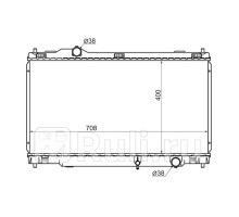 TY0005-120 - Радиатор охлаждения (SAT) Toyota Mark X (2004-2009)