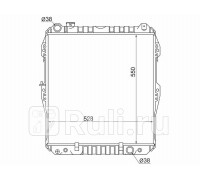 TY0013-1KZ-2R - Радиатор охлаждения (SAT) Toyota Hilux (1992-1994)