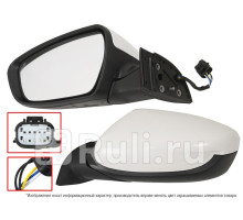 ST-16-0103 - Зеркало левое (SAT) Kia Ceed 2 (2012-2015)