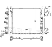 MB0005-11 - Радиатор охлаждения (SAT) Mercedes W166 (2011-2015)