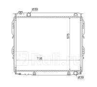 TY0009-UCK35 - Радиатор охлаждения (SAT) Toyota Tundra 1 рестайлинг (2000-2006)