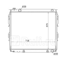 TY0009-UCK35 - Радиатор охлаждения (SAT) Toyota Tundra 1 рестайлинг (2000-2006)